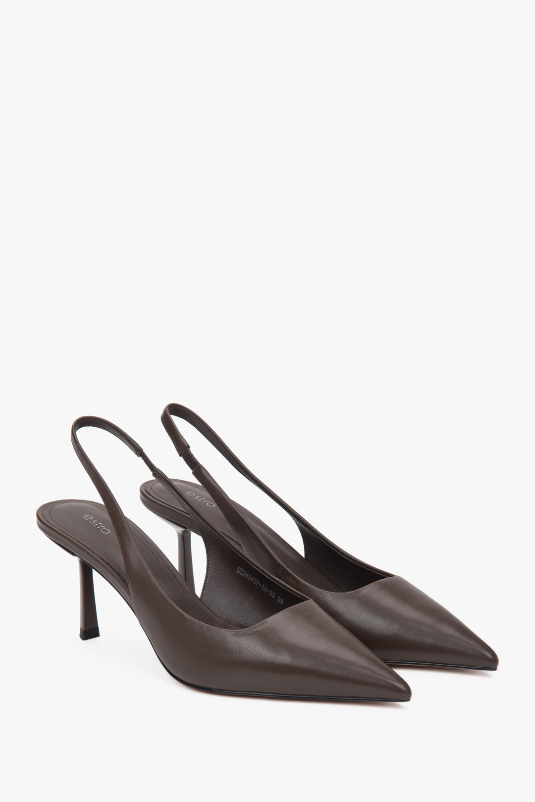 Damen High Heel Pumps mit Lederfutter und hohem Absatz Estro ER00116974