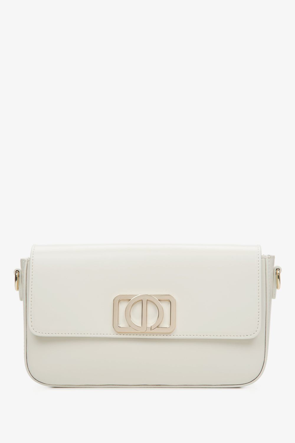 Kleine milchbeige Damen-Handtasche Estro ER00115406.