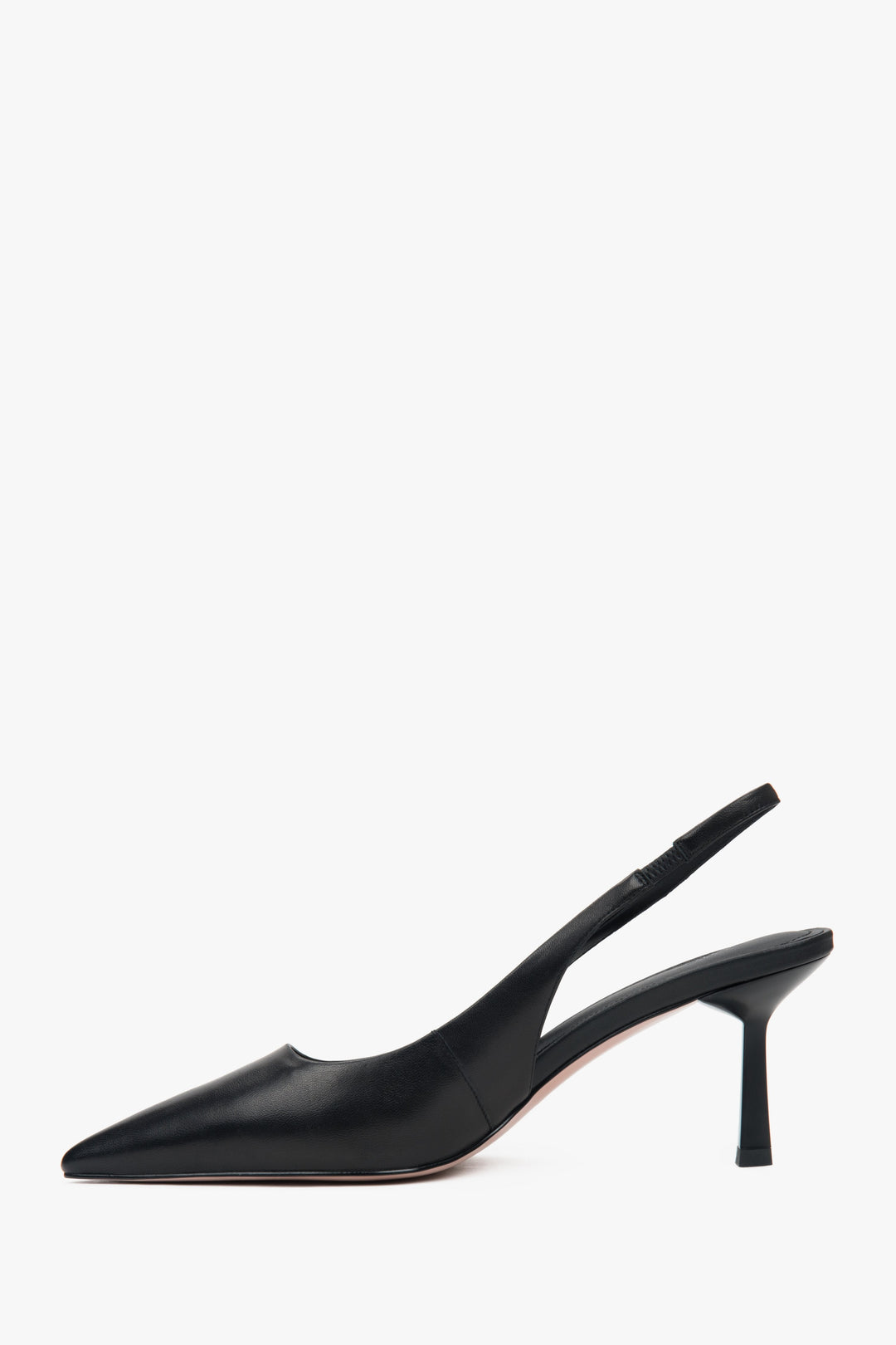 Slingback Pumps mit Stilettoabsatz in Schwarz Estro ER00116972