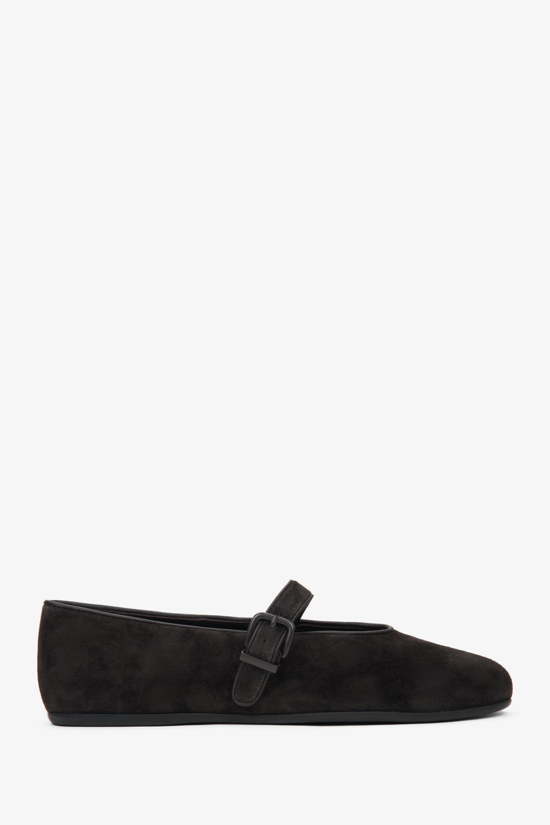 Elegante Ballerinas aus weichem Veloursleder für stilvolle Frühjahrslooks. Estro ER00116953