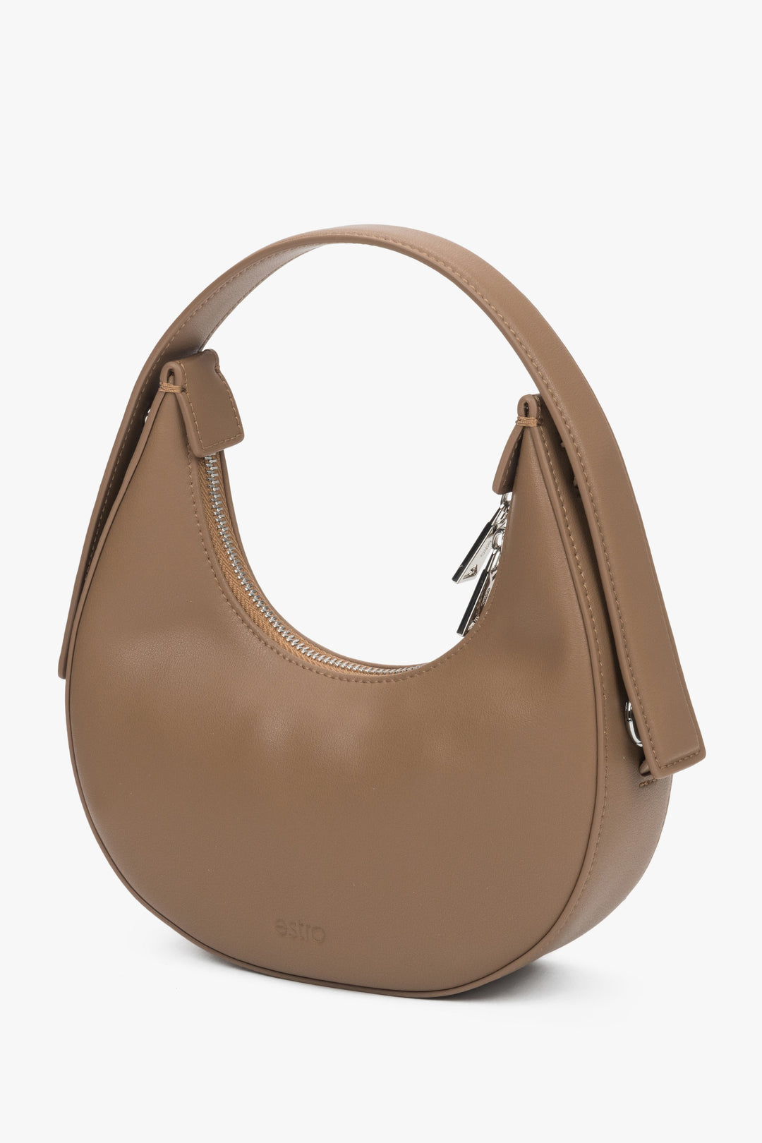 Beige Damen-Crescent-Bag von Estro.