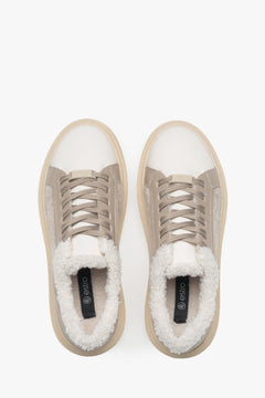 Der Estro Winter-Sneaker ER00116046 – urbaner Stil trifft auf Wärme und luxuriöse Materialien.