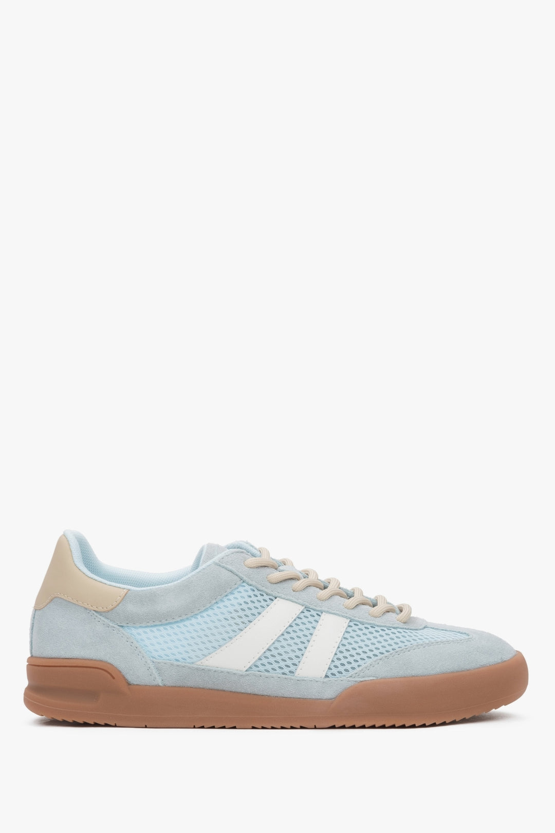Leichte Damen-Sneaker aus Wildleder und Mesh. Estro ER00116893