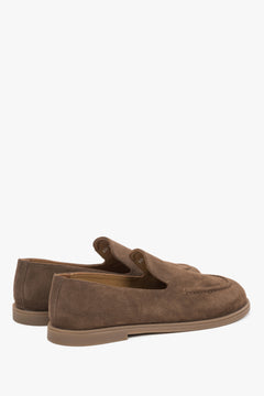 Andere schräge Ansicht des modischen Barefoot-Schuhs aus italienischem Premium-Leder.