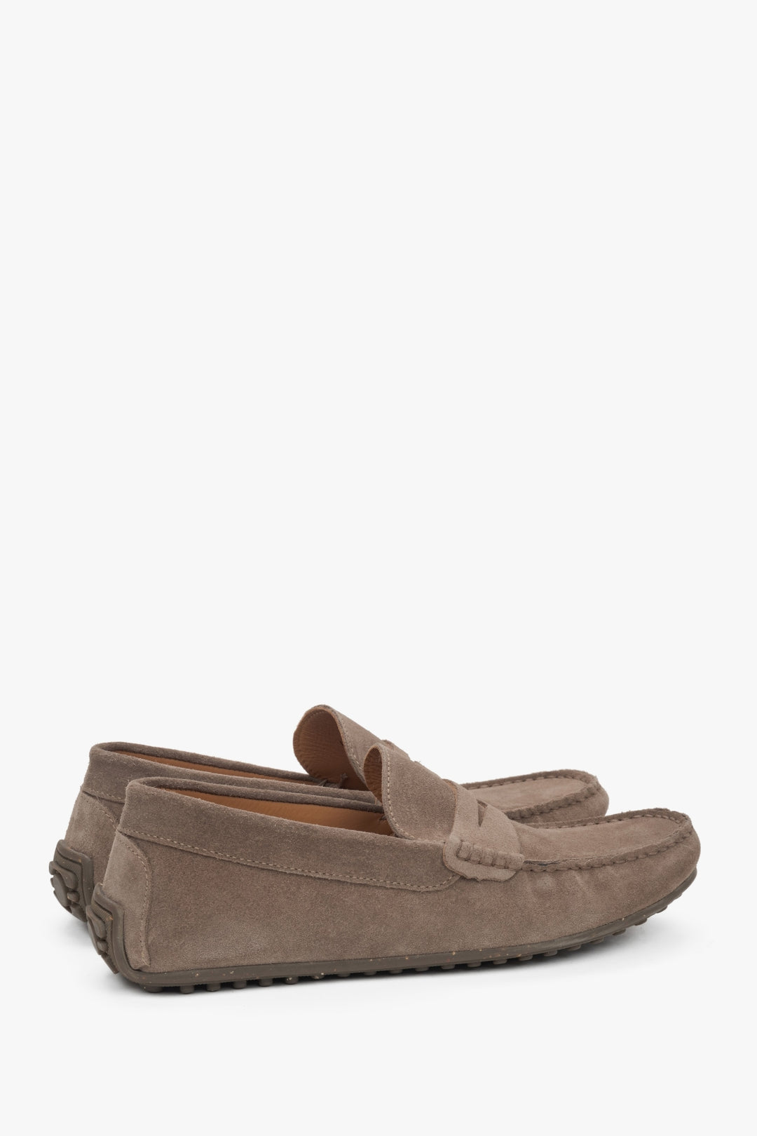 Slip-On-Loafer für Herren in Braun, fotografiert von oben – Estro ER00117604