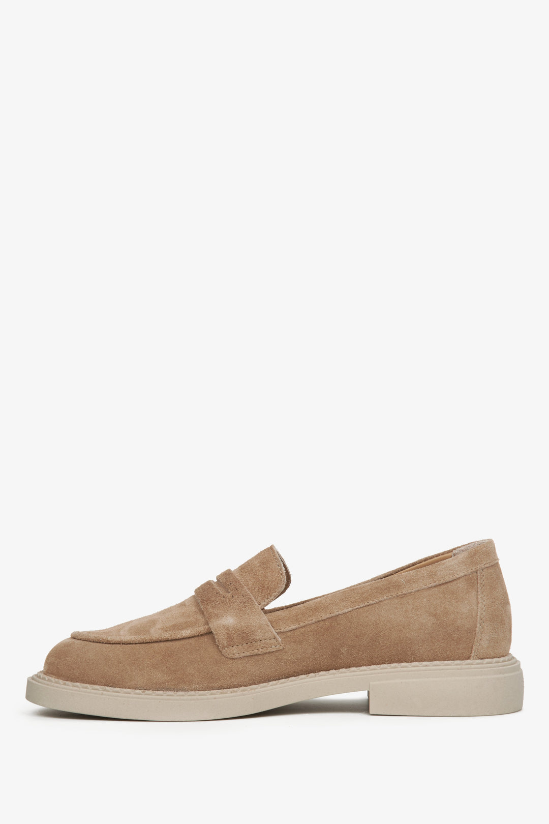 Klassische Damen Penny Loafers in Braun – Estro ER00114533