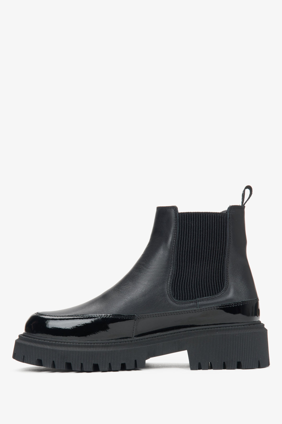 Stilvolle Damen Stiefeletten aus echtem italienischem Leder Estro ER00116054