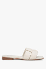 Hellbeige Damen-Pantolette von Estro.