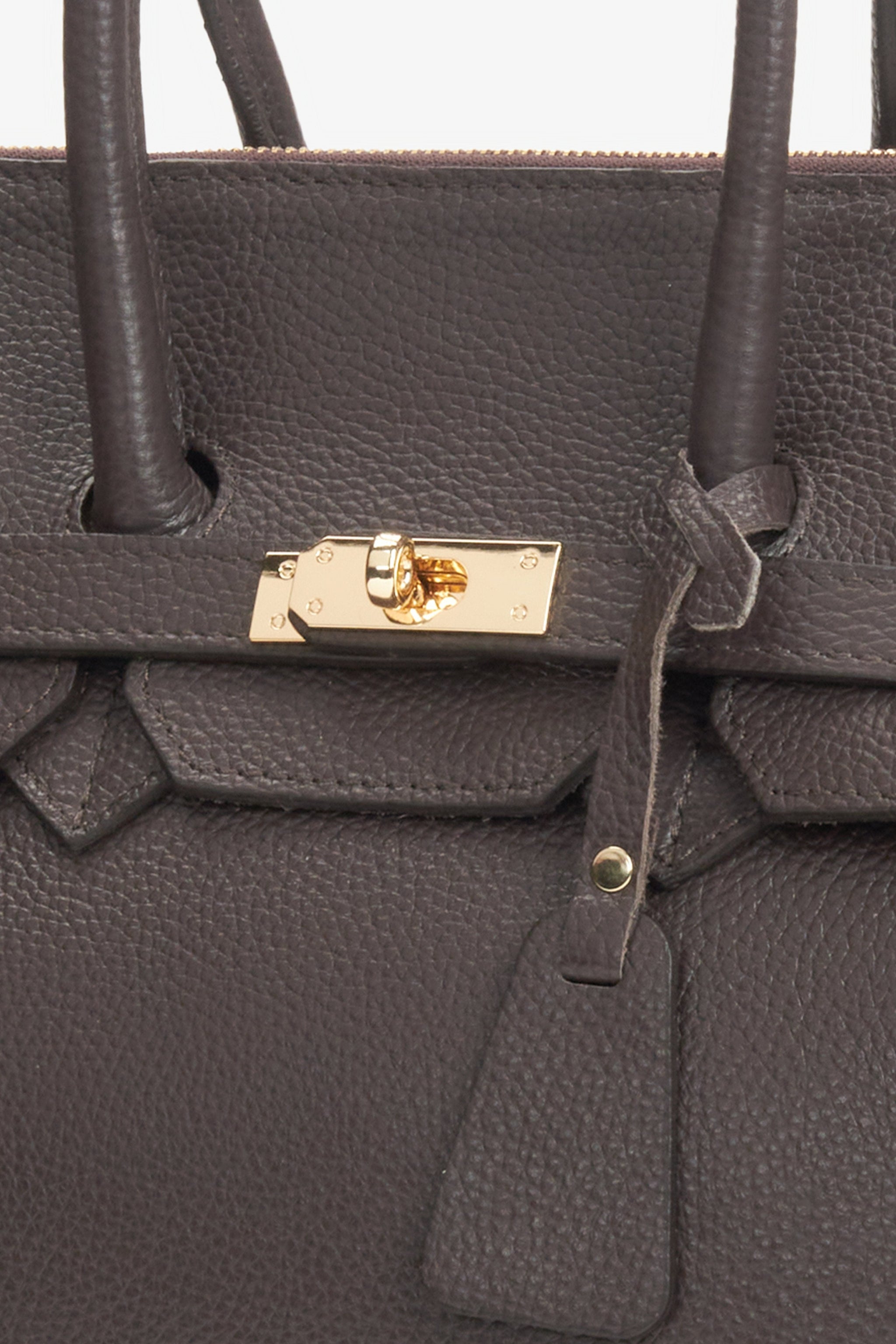 Luxuriöse Damen Henkeltasche aus echtem italienischem Leder, Estro ER00116362