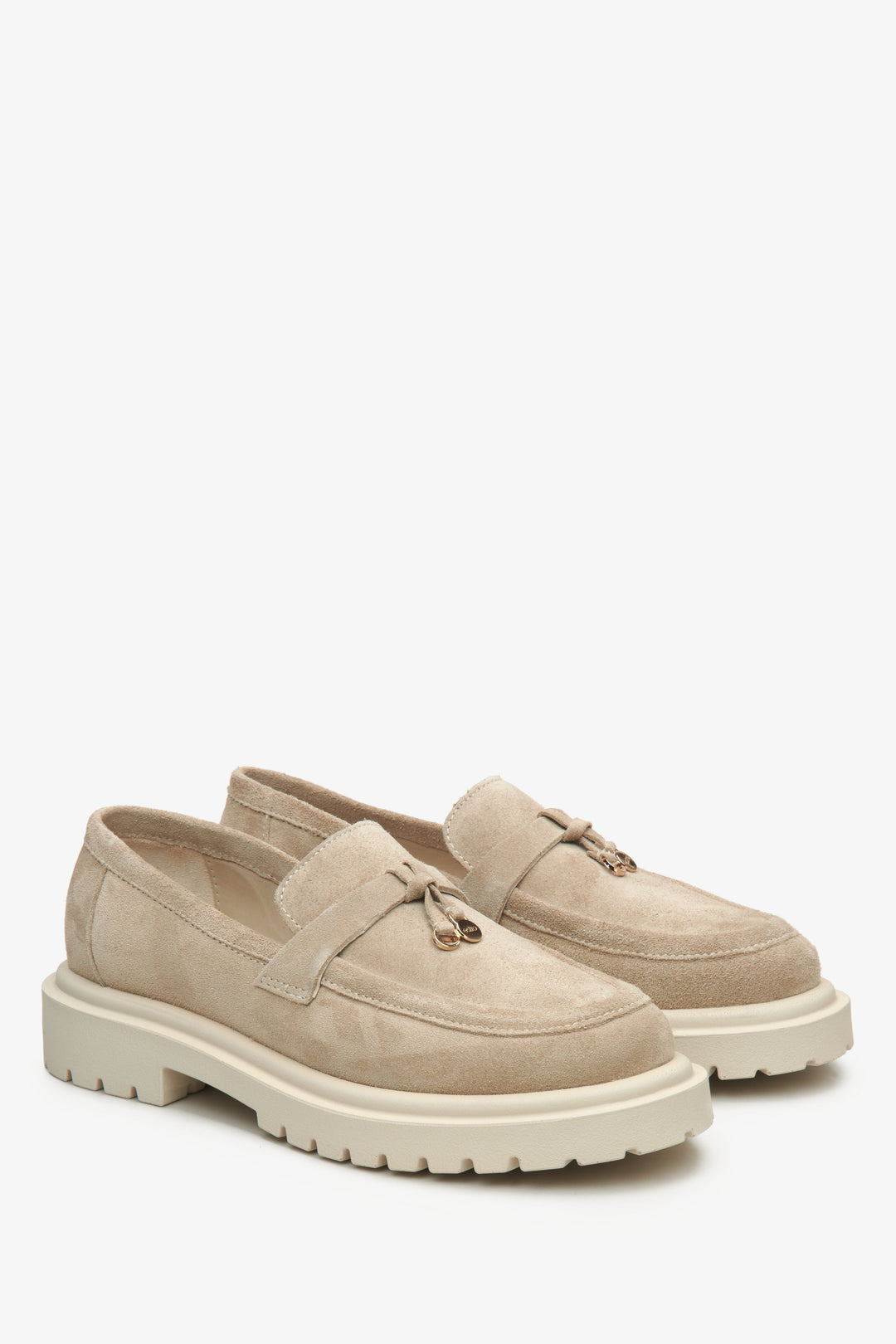 Elegante Mokassins in Hellbraun für Damen Estro ER00115091