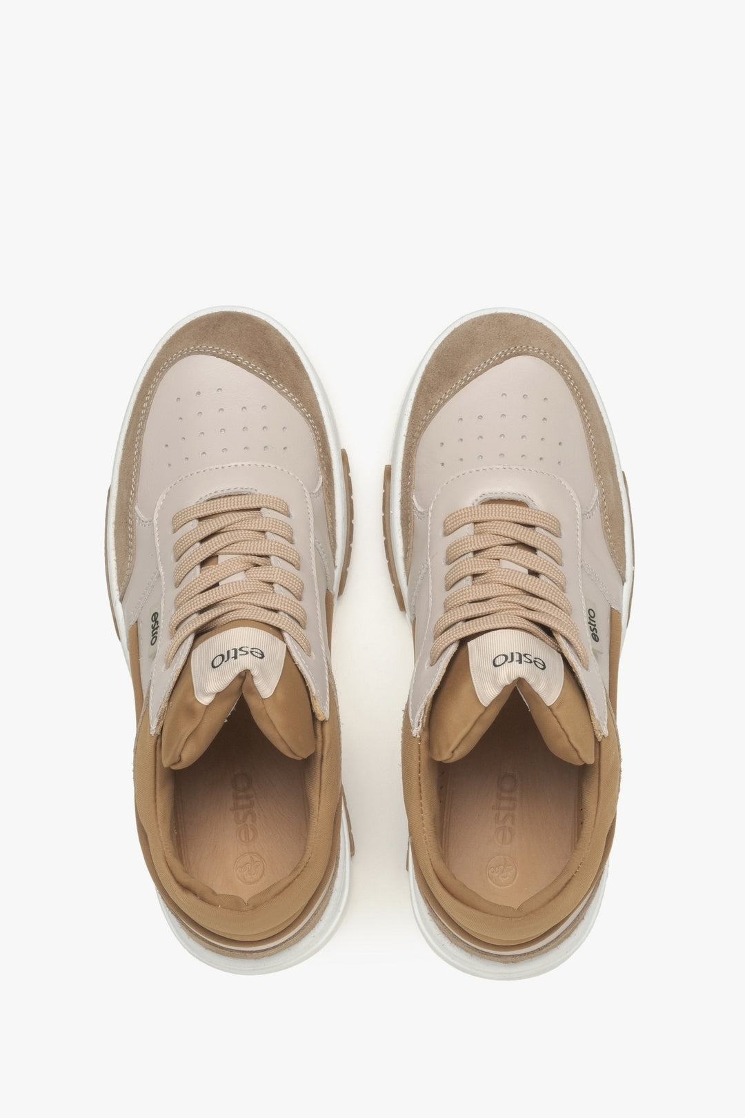 Modischer Damen-Sneaker mit dicker Sohle – Estro ER00115653


