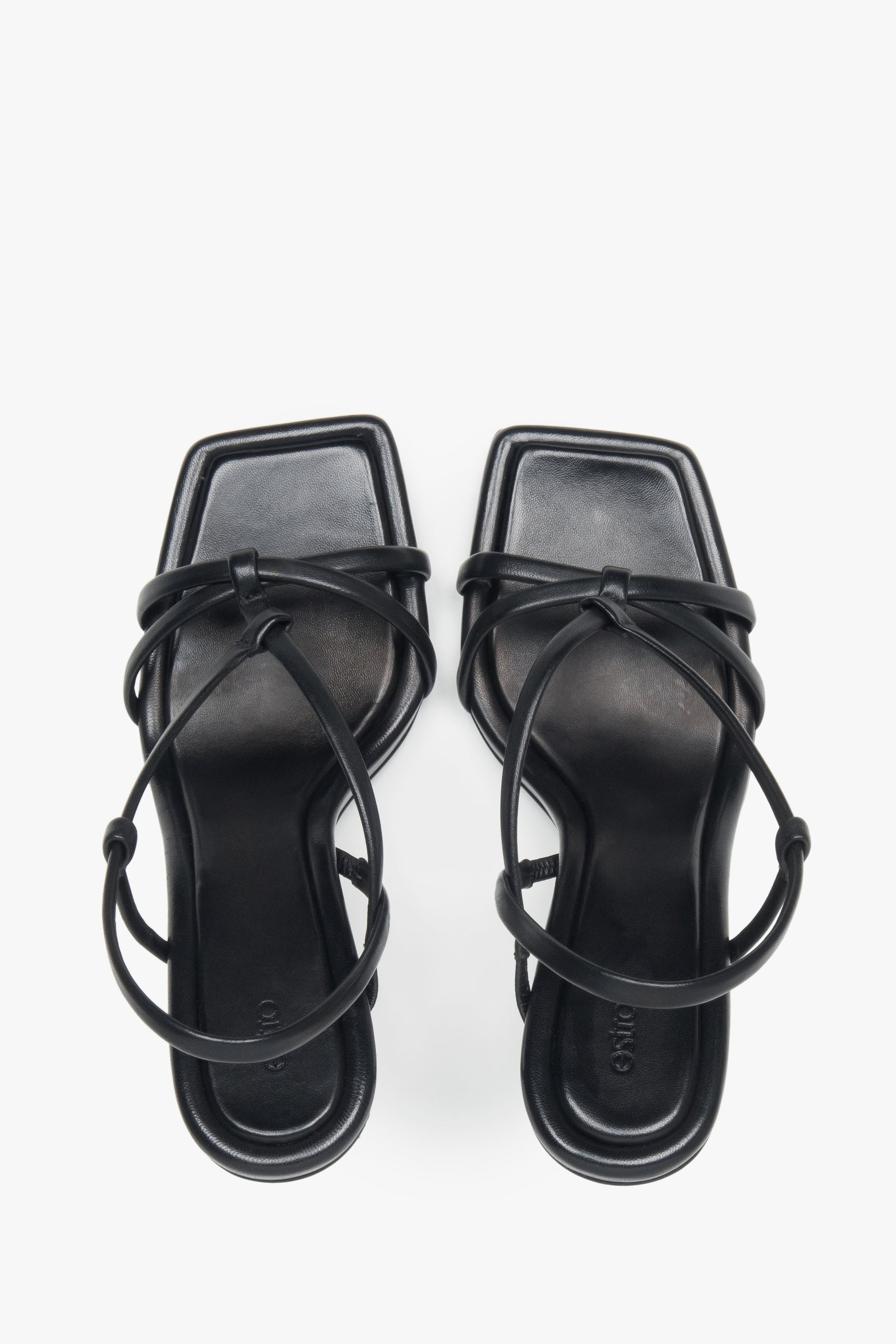 Komfortable Slip-On Sandalen aus echtem Leder für Damen Estro ER00116895