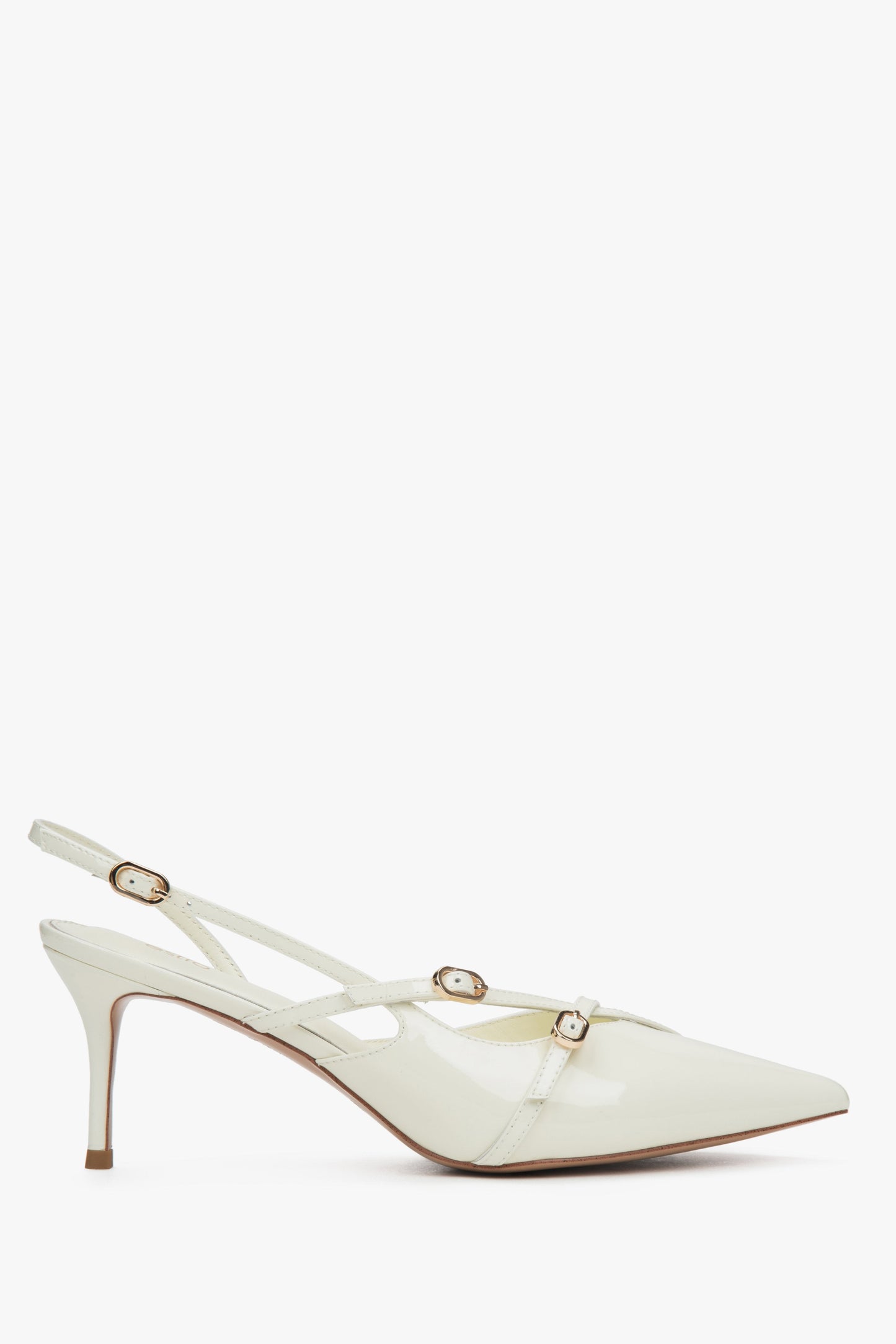 Slingback-Pumps für Damen in Hellbeige, Estro ER00117222
