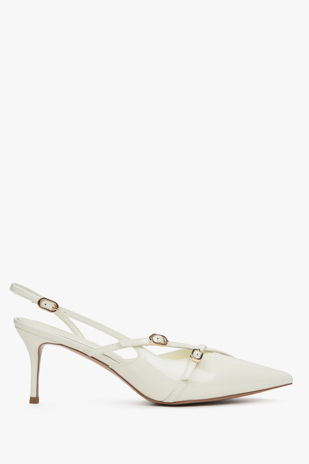 Slingback-Pumps für Damen in Hellbeige, Estro ER00117222
