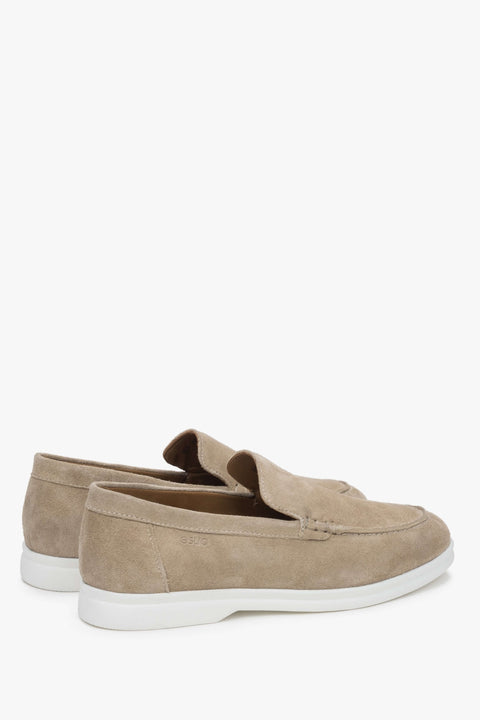 Modischer Slipper für Damen in neutralem Beigeton – Estro ER00112380