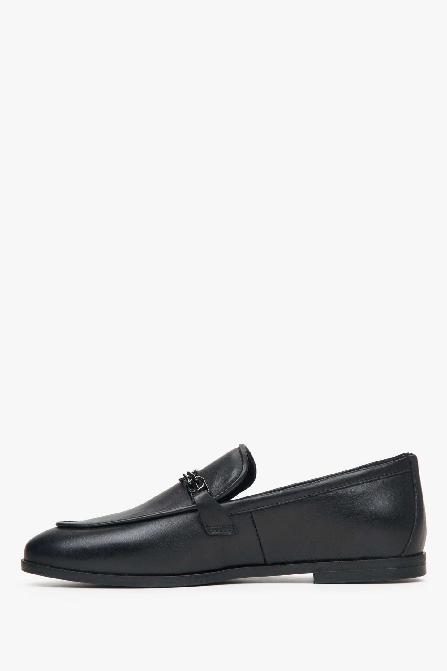 Elegante Damen Slipper mit Kettendetail in Schwarz – Estro ER00115616