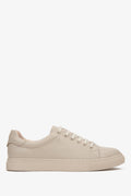 Damen Sneaker in Beige aus echtem Leder Estro ER00116629.