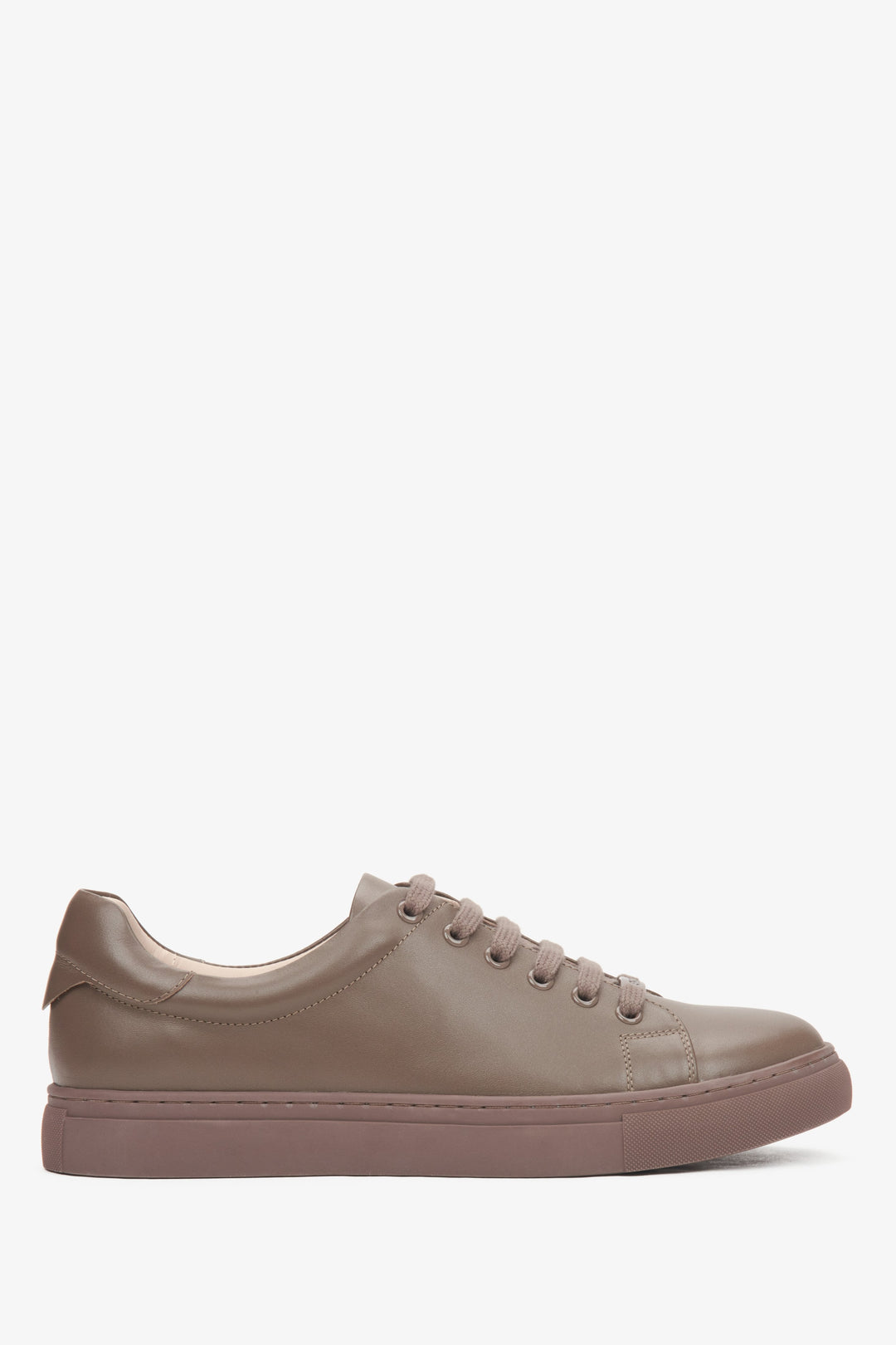 Damen Sneaker in Braun aus echtem Leder Estro ER00116628.