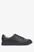 Damen Sneaker in Schwarz aus echtem Leder Estro ER00116627.