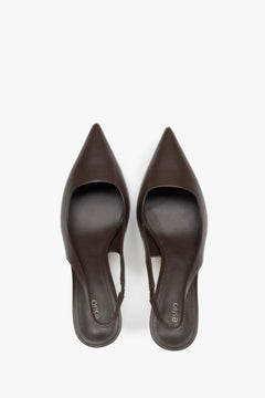Elegante Slingback Pumps mit 8 cm Stilettoabsatz Estro ER00116974