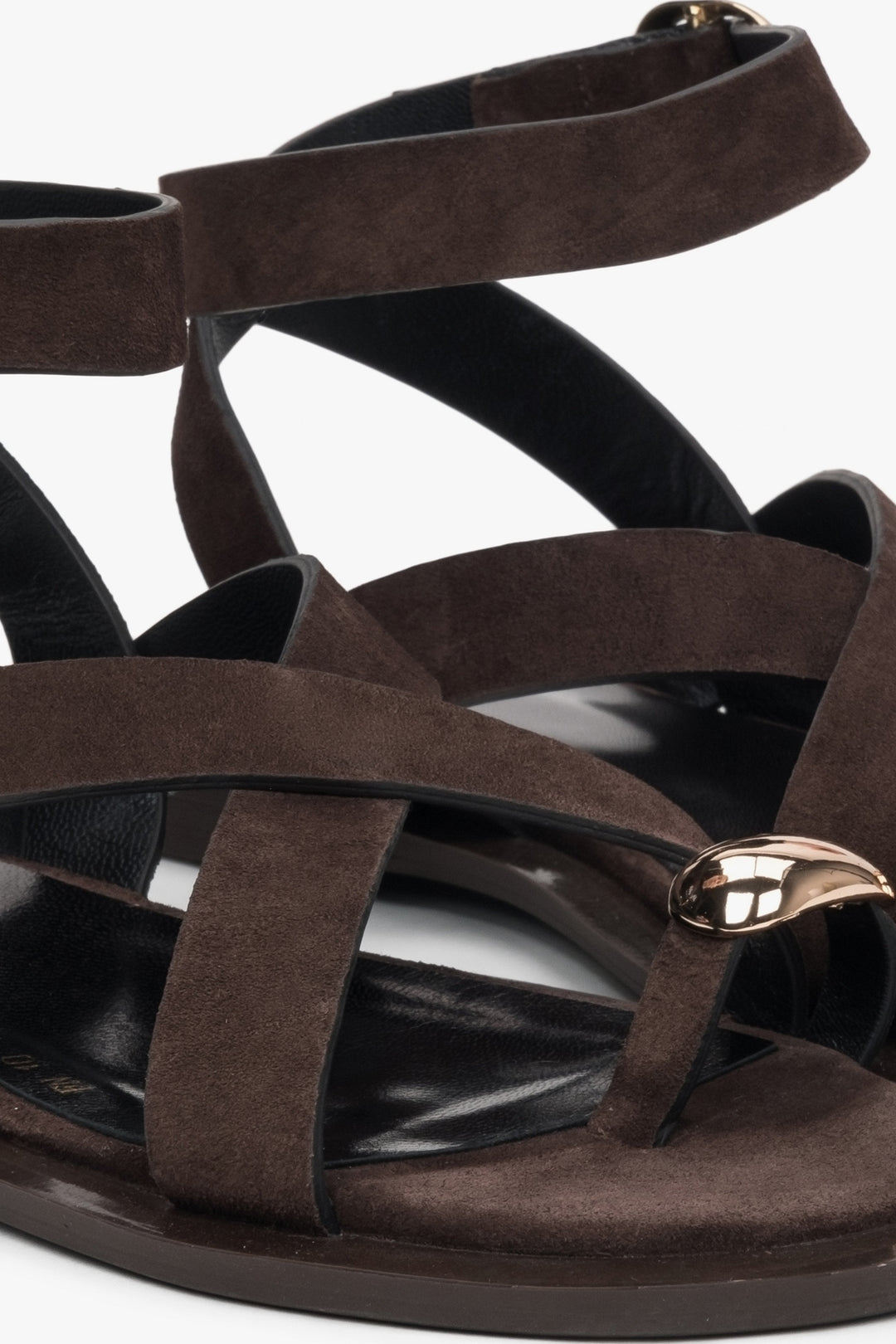 Klassische Sandalen mit elegantem Riemchendesign, Estro ER00117380