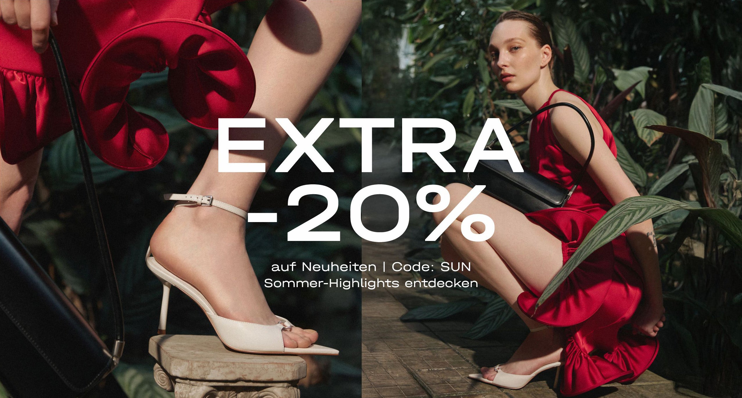 EXTRA -20% auf Neuheiten mit Code SUN. Sommer-Highlights entdecken