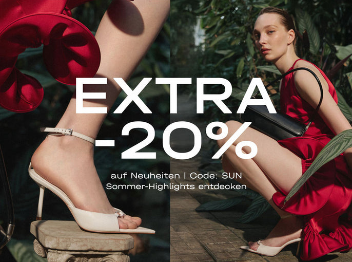 EXTRA -20% auf Neuheiten mit Code SUN. Sommer-Highlights entdecken