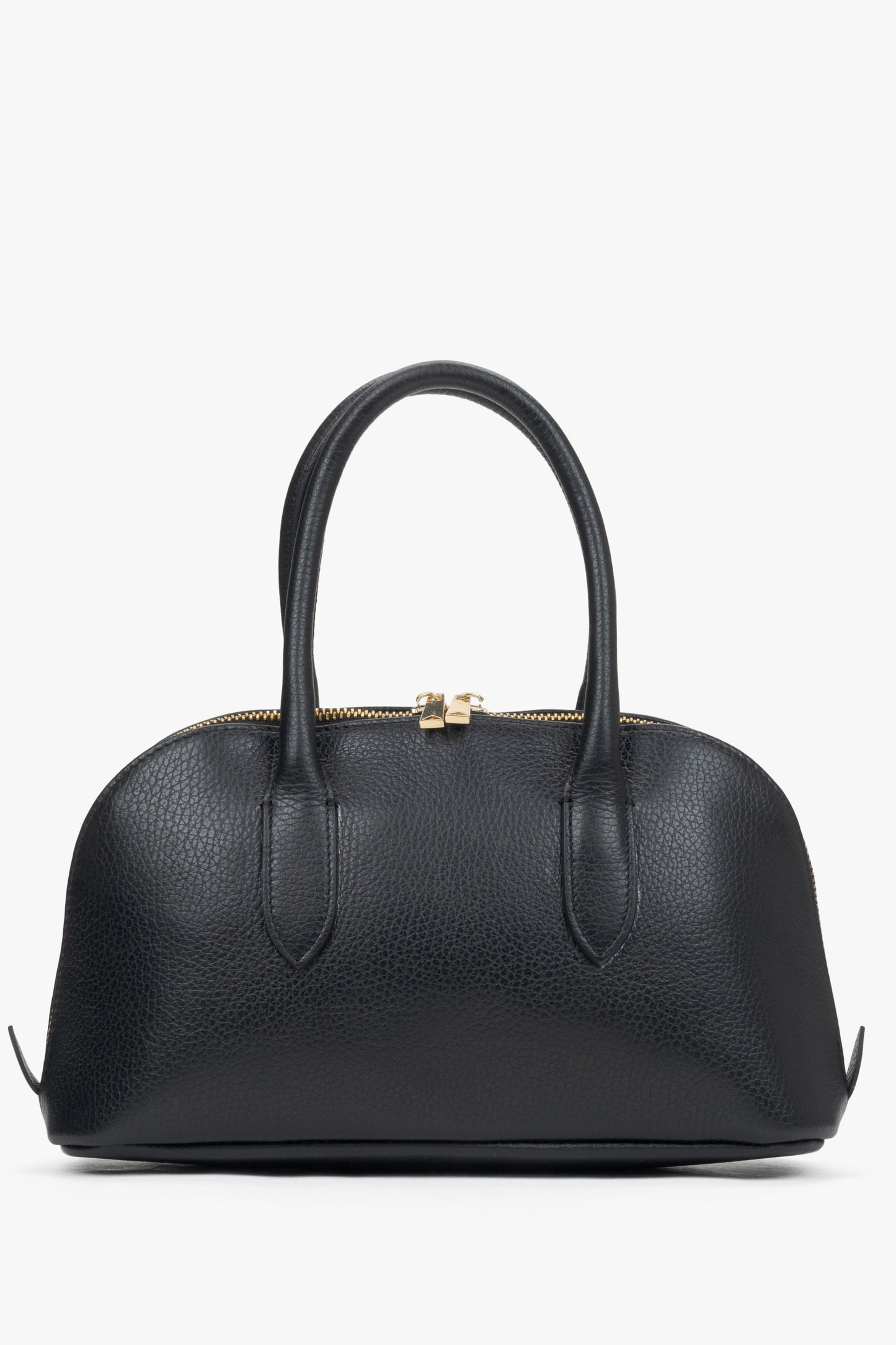 Elegante schwarze Damenhandtasche aus hochwertigem Leder – perfekt für jeden Anlass.