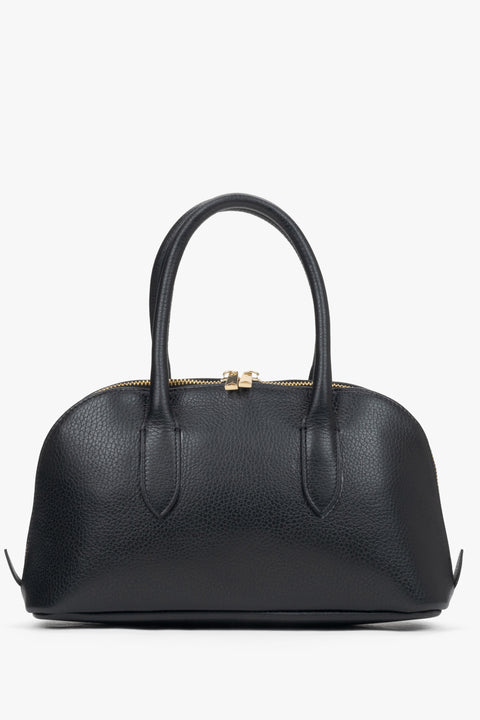 Elegante schwarze Damenhandtasche aus hochwertigem Leder – perfekt für jeden Anlass.