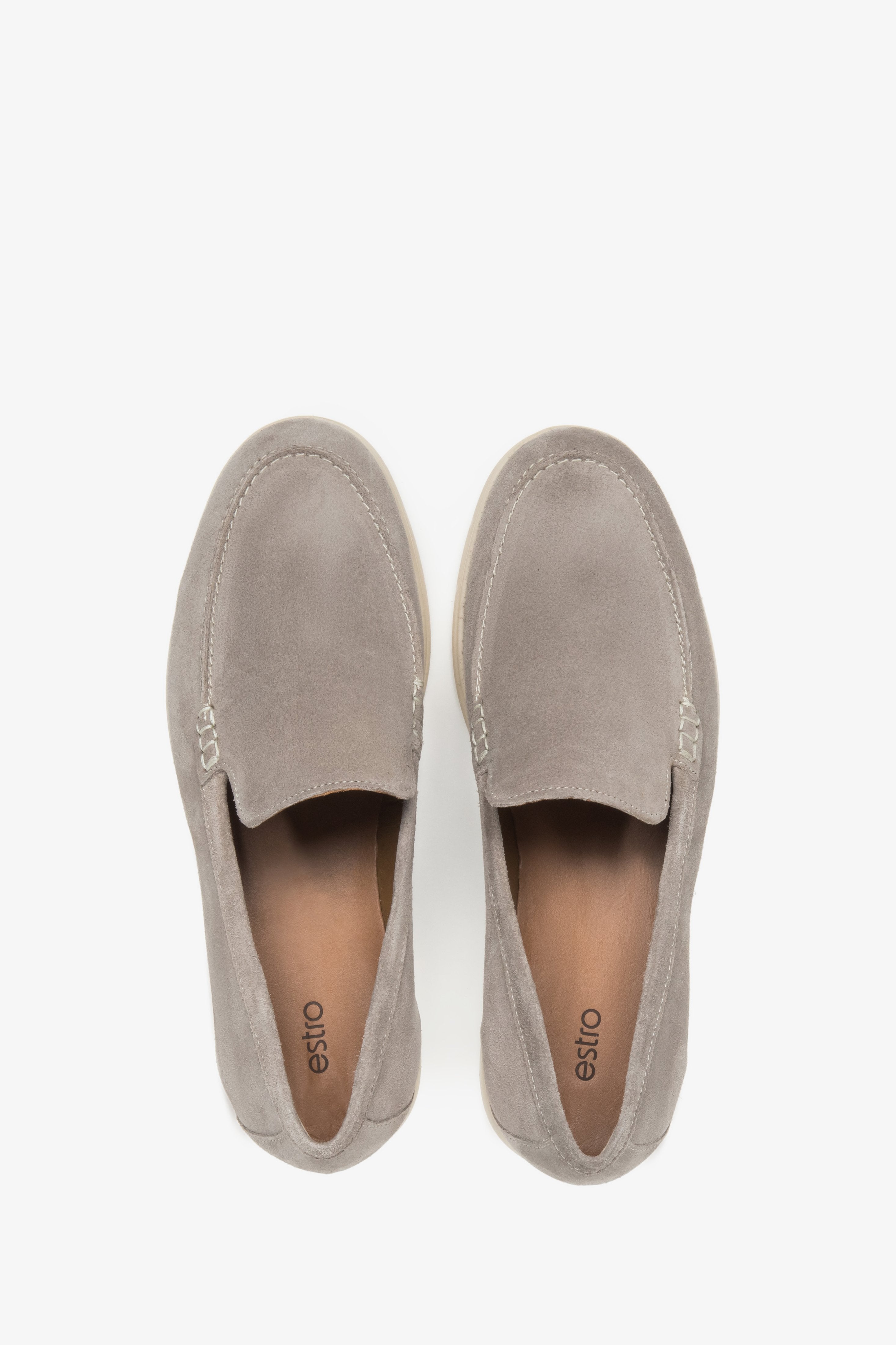 Vorderansicht des Slippers aus Echtleder ER00116803