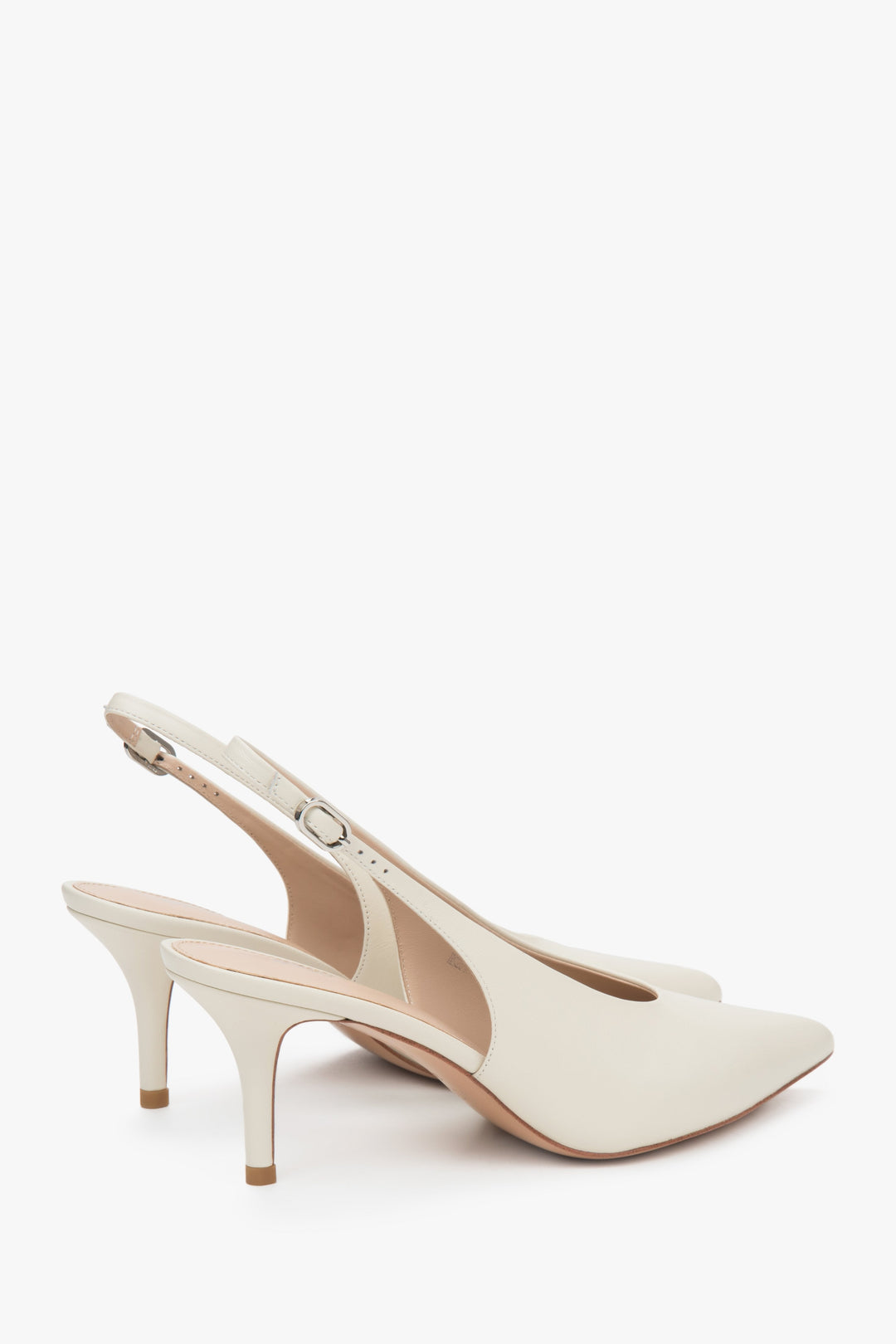 7 cm hoher Stilettoabsatz bei Slingback-Pumps Estro ER00117232