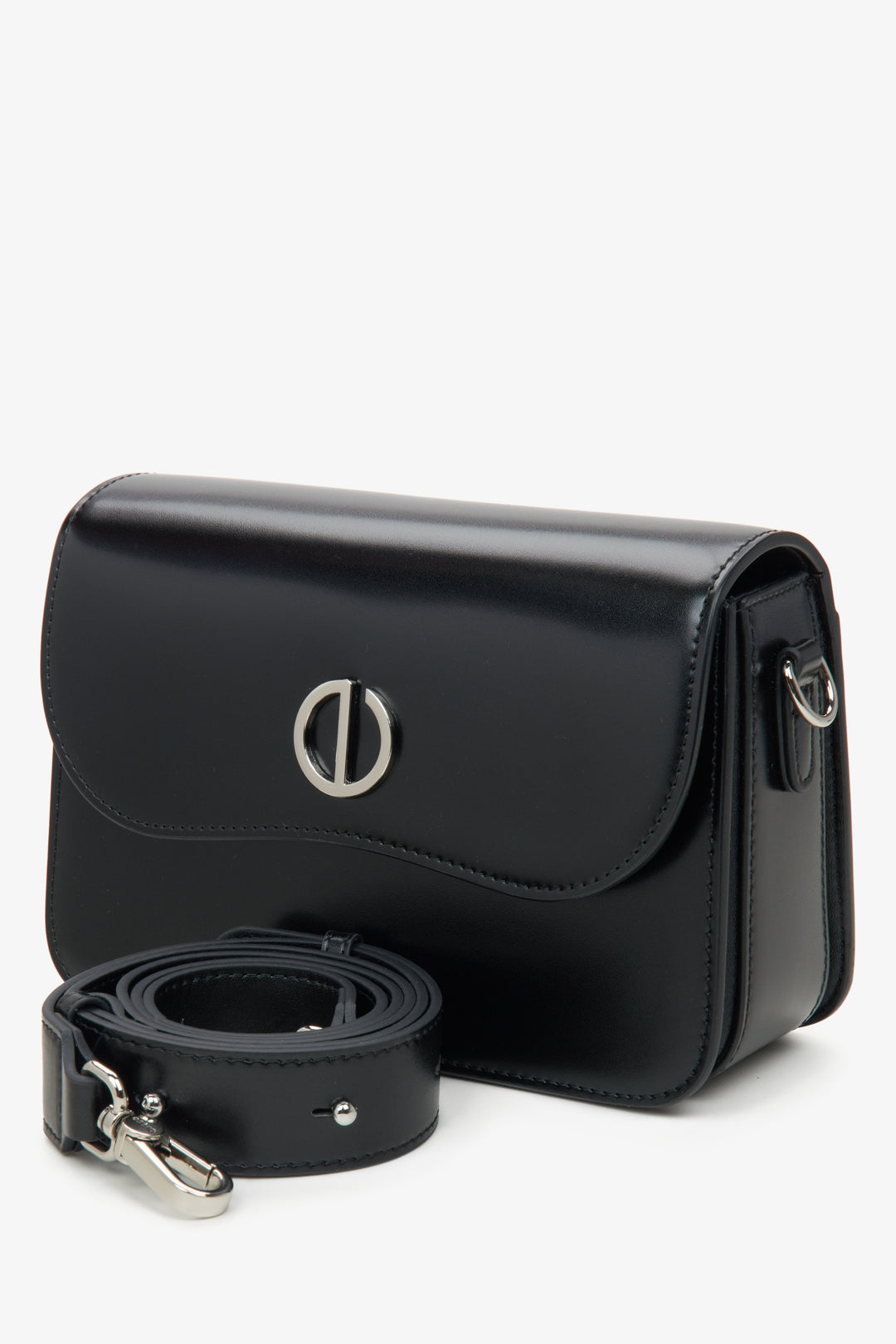 Schwarze Damenhandtasche von Estro.