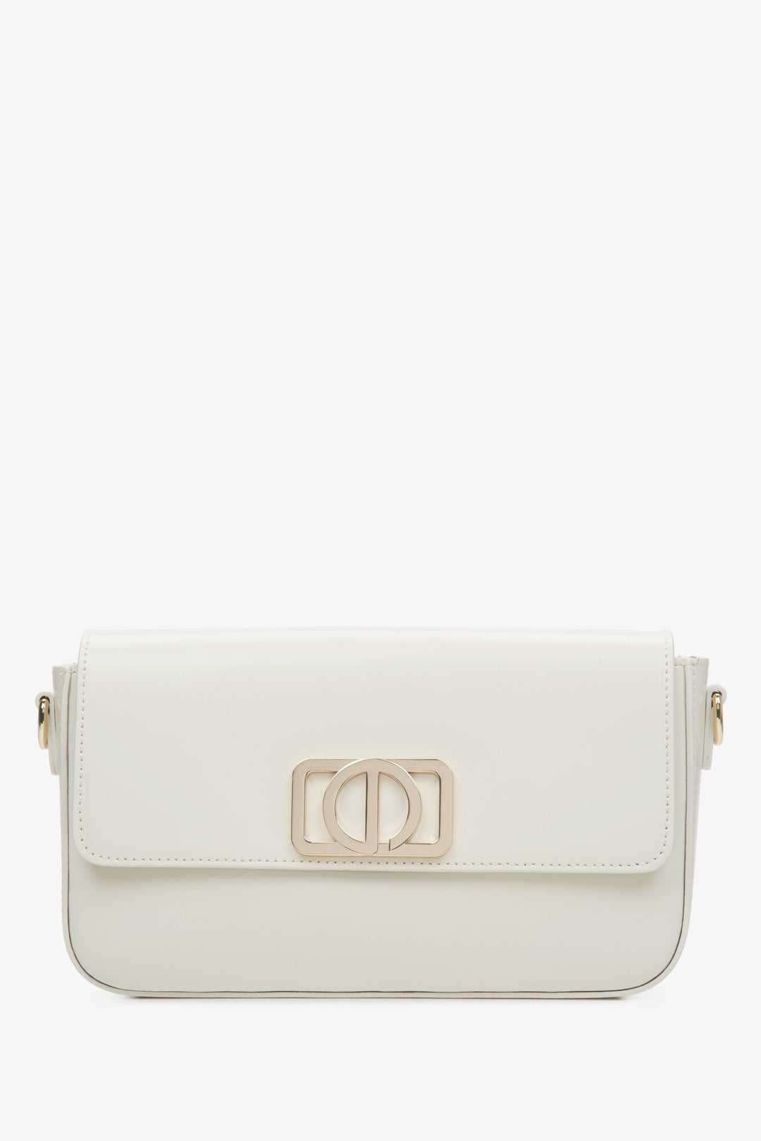 Kleine milchbeige Damen-Handtasche Estro ER00115406.