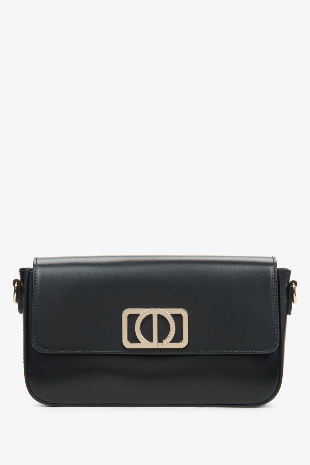 Kleine schwarze Damen-Handtasche Estro ER00115405.