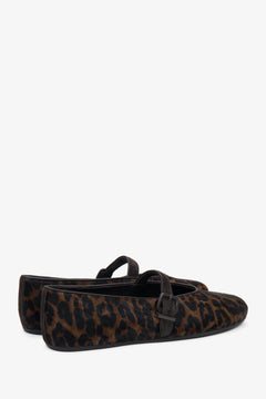 Bequeme Damen Ballerinas aus echtem Leder Rückansicht Estro ER00116950