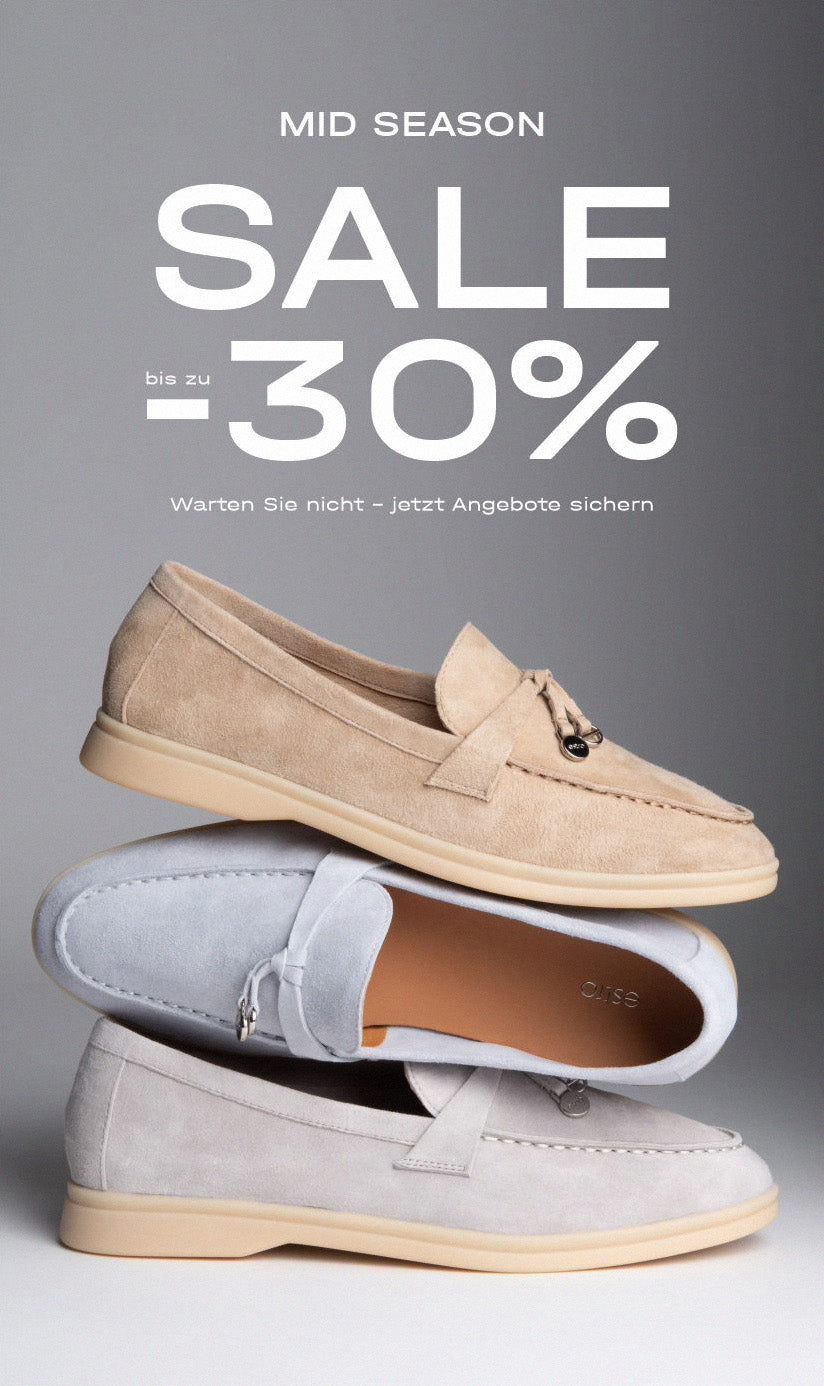 MID SEASON SALE: Frühlings-Essentials mit 30% Rabatt.