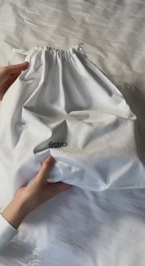 Bordeauxrote Damen-Schultertasche aus edlem Leder Estro ER00115801