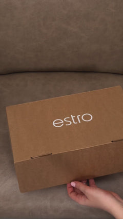 Bordeauxrote Pennyloafer für Frauen aus italienischem Velours Estro ER00117027