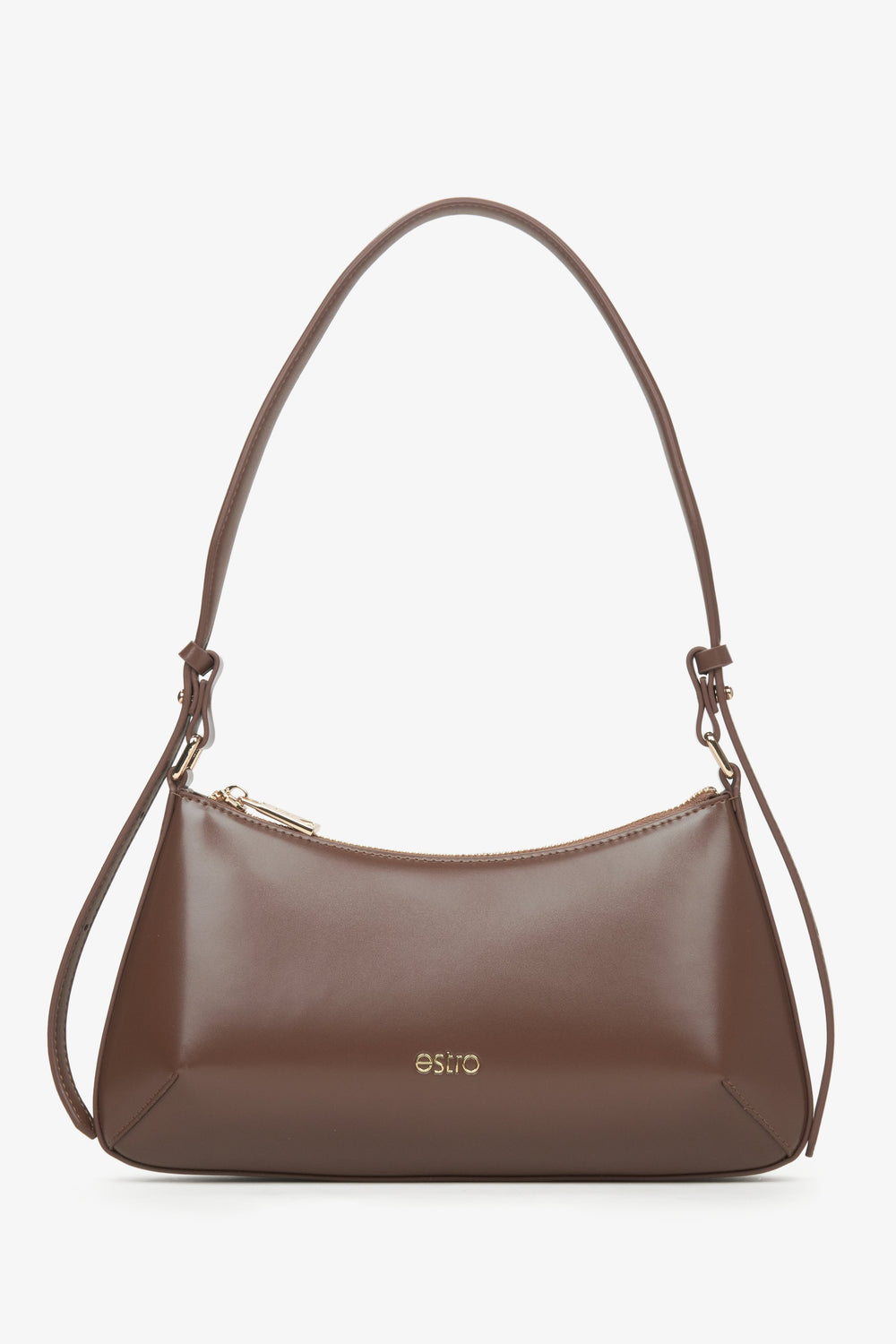 Sattelbraune Damen-Handtasche Estro ER00115804.