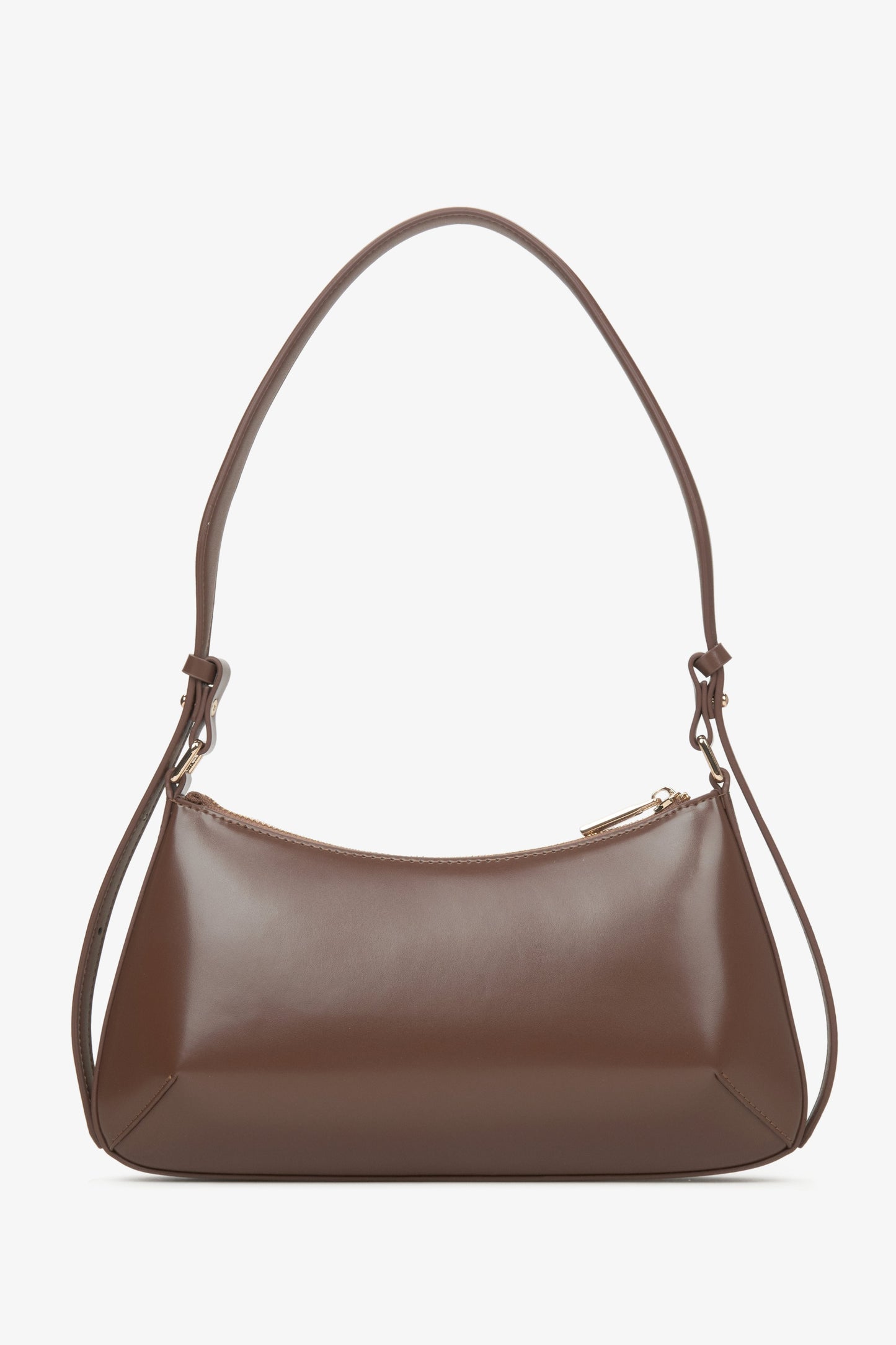 Sattelbraune Damen-Handtasche Estro ER00115804