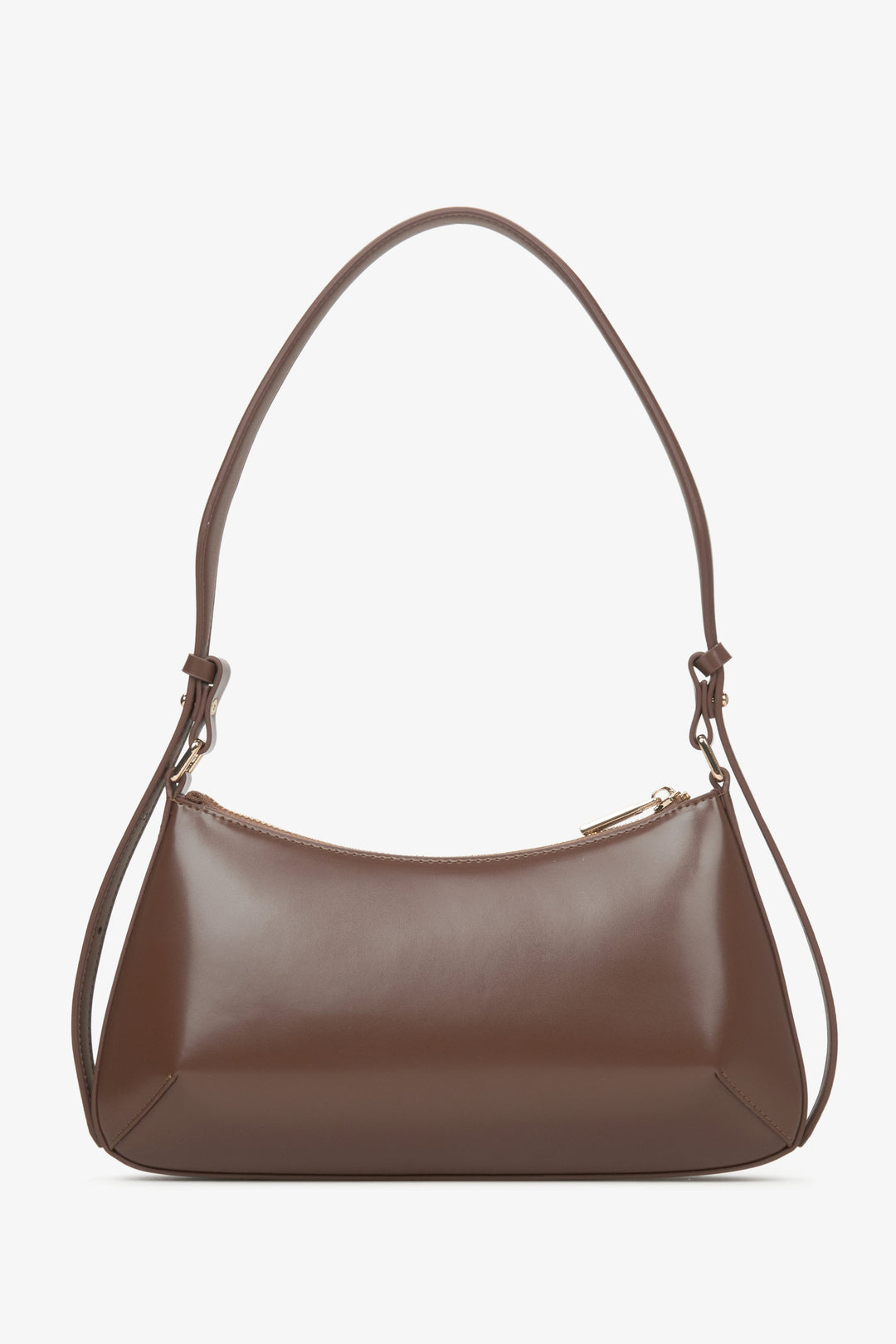 Sattelbraune Damen-Handtasche Estro ER00115804