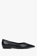 Spitz zulaufende Damenschuhe aus Leder Estro ER00115896