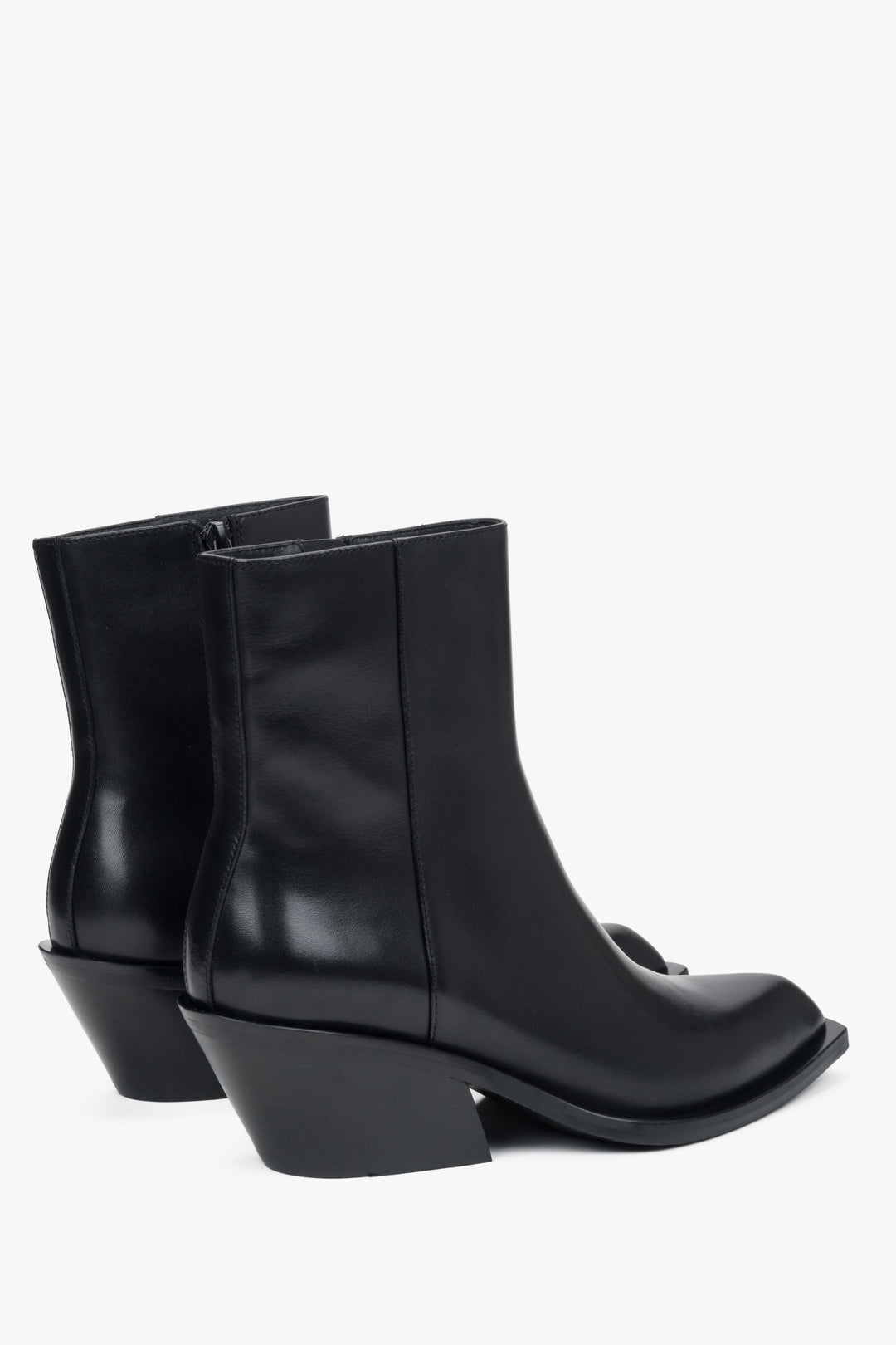 Elegante Damencowboystiefel aus echtem Leder Estro ER00116618