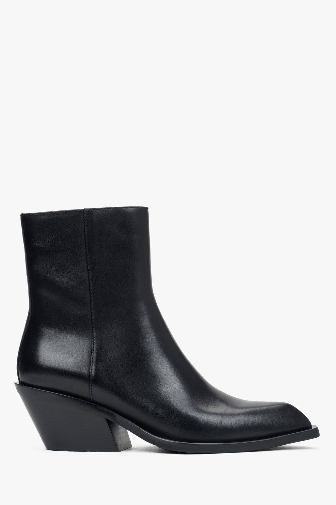Klassische schwarze Cowboystiefel Modell Estro ER00116618