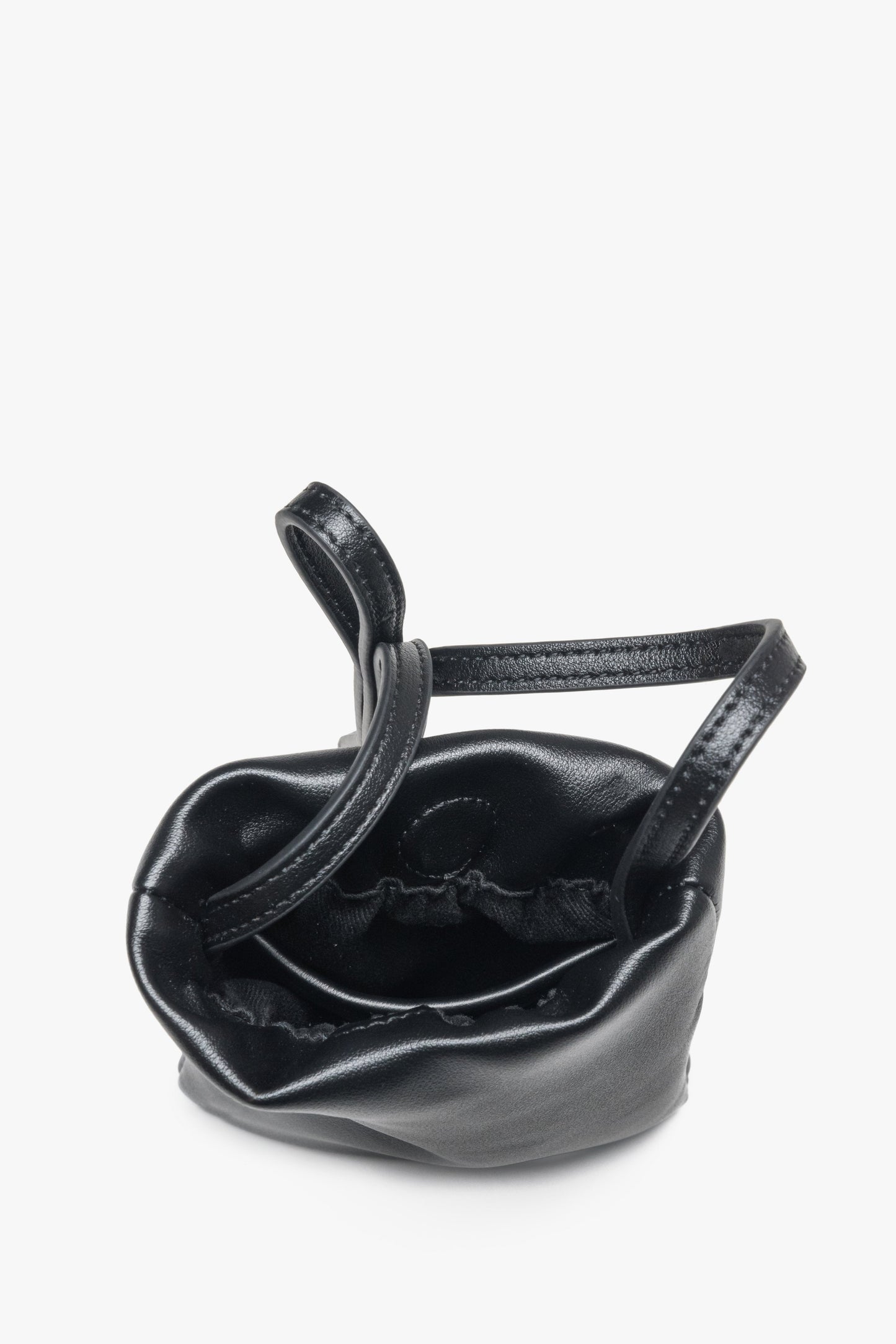 Damen-Ledertasche für Handys von Estro – Draufsicht.