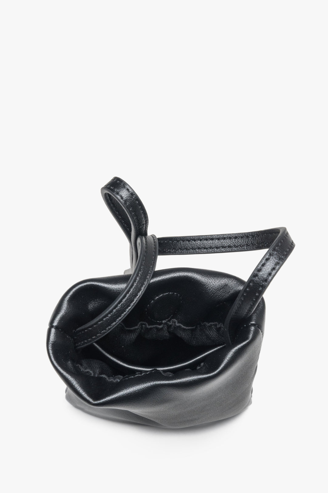Damen-Ledertasche für Handys von Estro – Draufsicht.