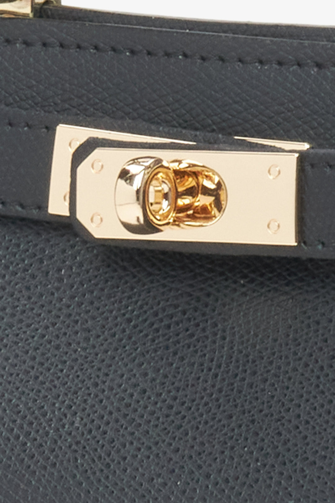 Schwarze Damen-Satchel-Tasche aus edlem italienischem Echtleder Estro ER00115408