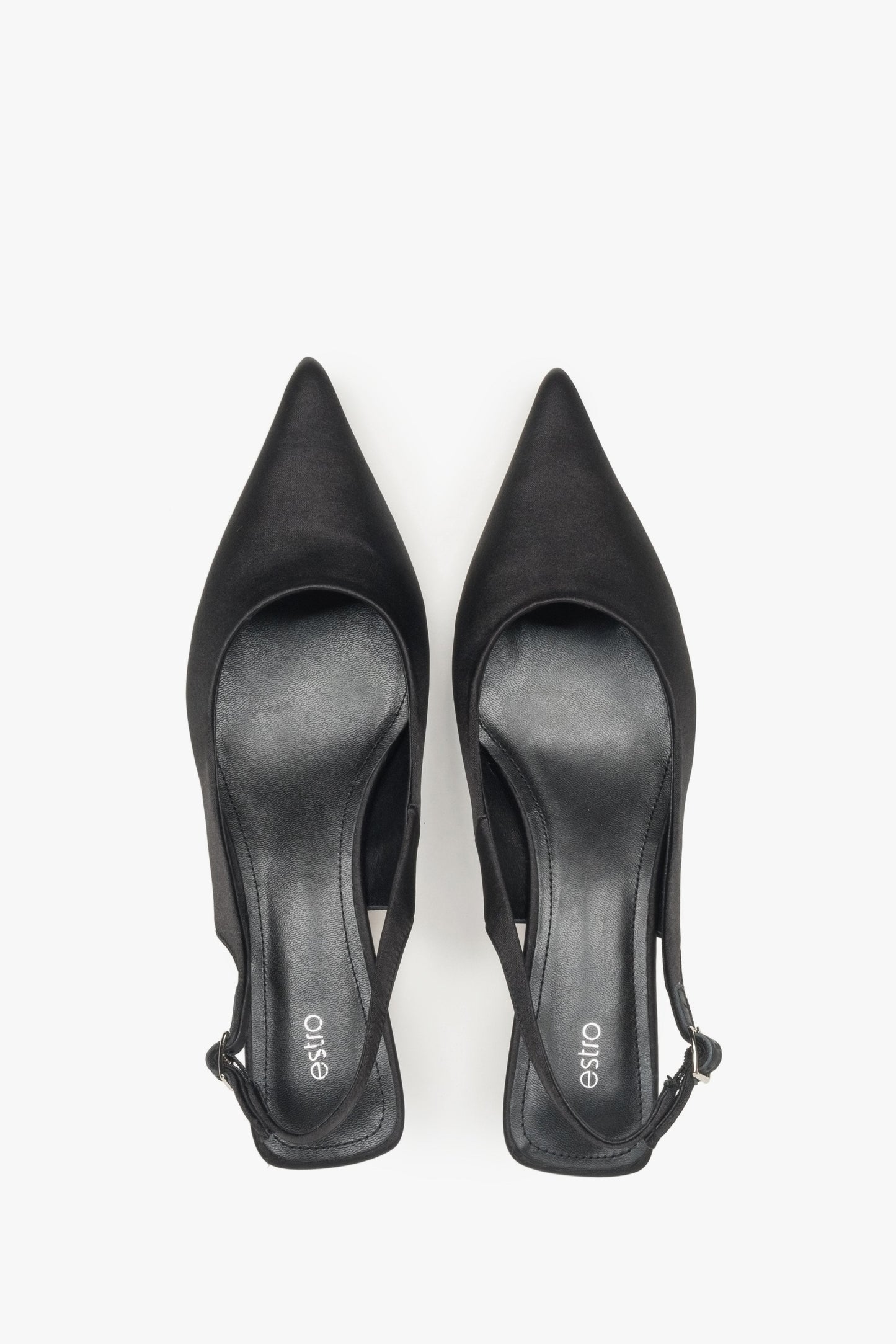 Detailansicht der Schnalle am Slingback-Riemen, Estro ER00117208