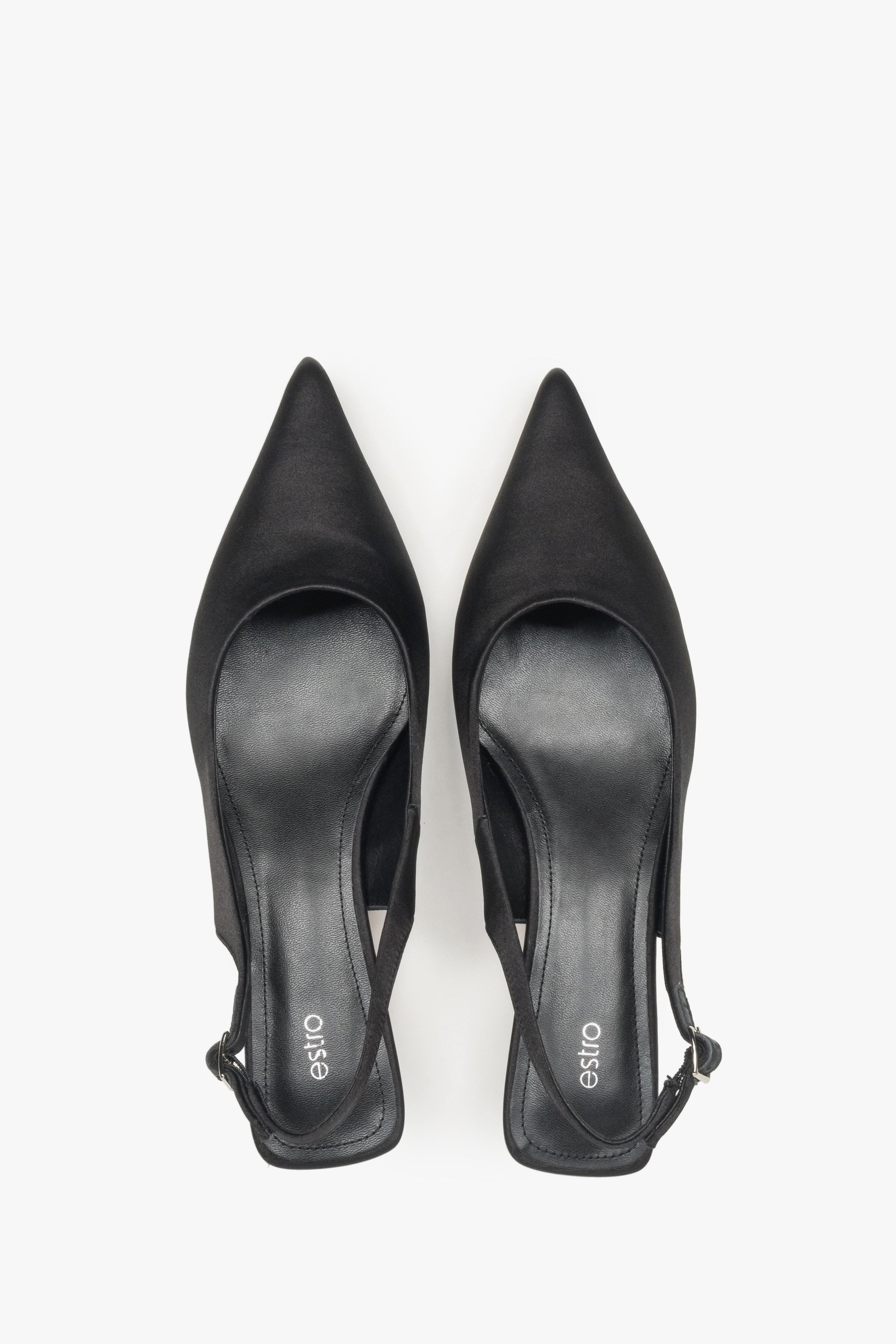 Detailansicht der Schnalle am Slingback-Riemen, Estro ER00117208