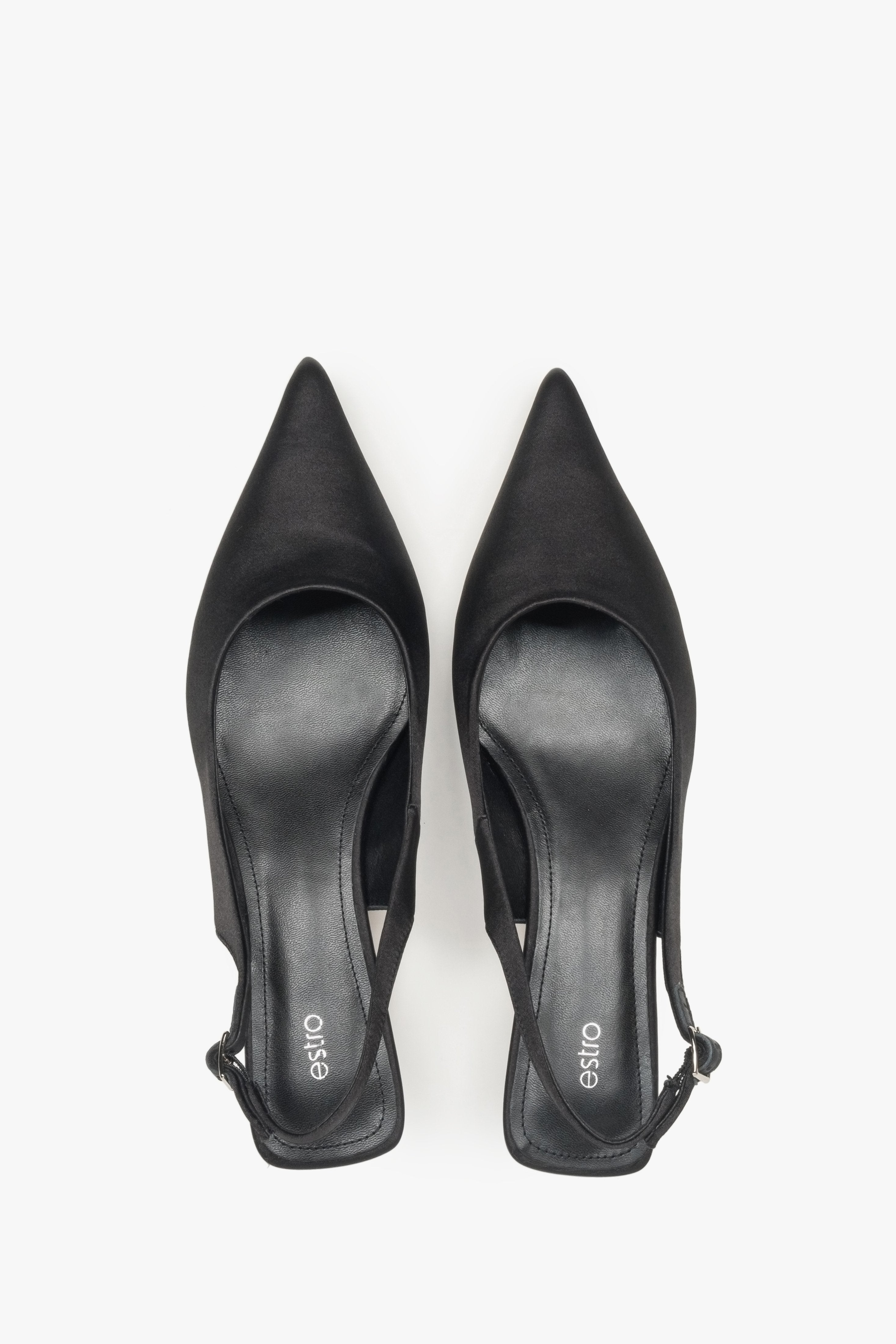 Detailansicht der Schnalle am Slingback-Riemen, Estro ER00117208